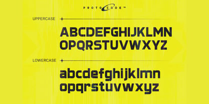 Proto Code Font Poster 2