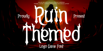 Ruin Themed Font Poster 1