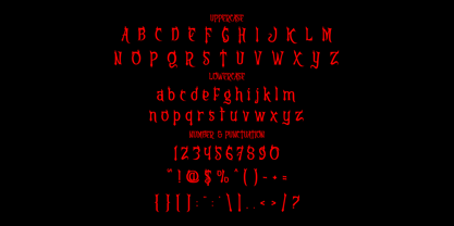 Ruin Themed Font Poster 5