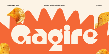 Gagire Font Poster 1