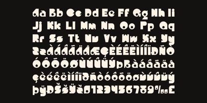 Gagire Font Poster 9