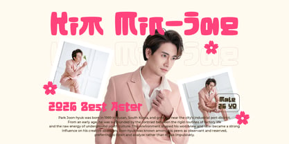 Hangul Street Font Poster 3