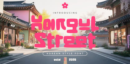 Hangul Street Font Poster 1