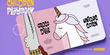 Claping Ballon Font Poster 9