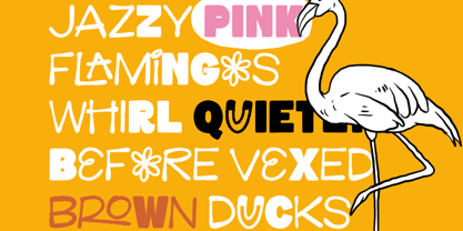 Sweet Yogurt Font Poster 2