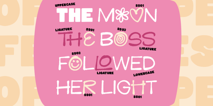 Sweet Yogurt Font Poster 8