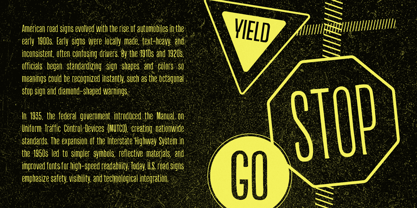 Off Ramp Font Poster 6