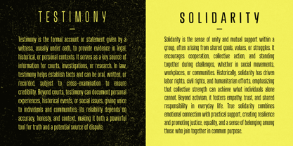 Off Ramp Font Poster 13