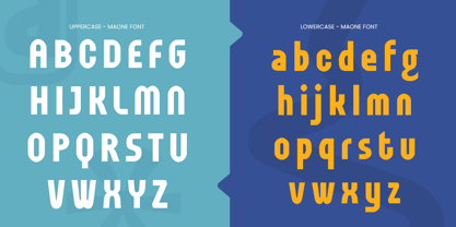 Maone Font Poster 9
