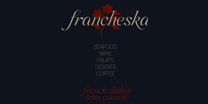 Sweetform Font Poster 2