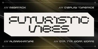 Megatrox Font Poster 6