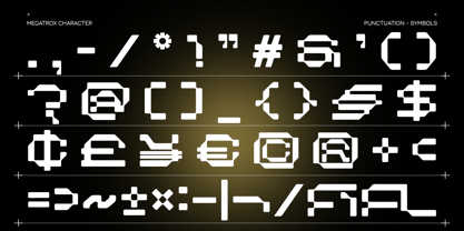 Megatrox Font Poster 14