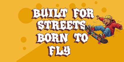 Brick Howl Font Poster 5