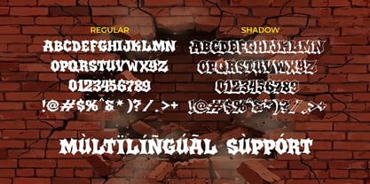 Brick Howl Font Poster 2