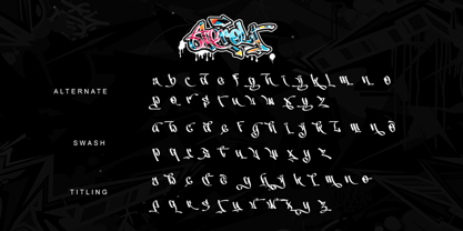 Aerolt Font Poster 13