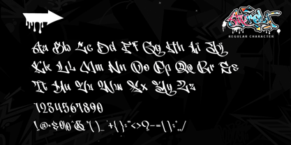 Aerolt Font Poster 11