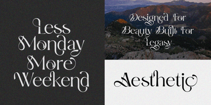 Dolmira Font Poster 8