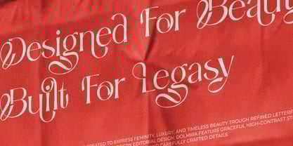 Dolmira Font Poster 2