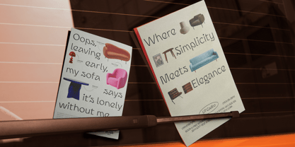UT Cadiro Font Poster 4