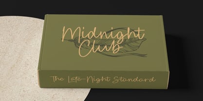 Moraine Parnley Font Poster 7