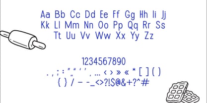Munchy Cookie Font Poster 2