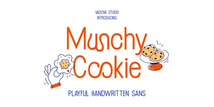 Munchy Cookie Font Poster 1