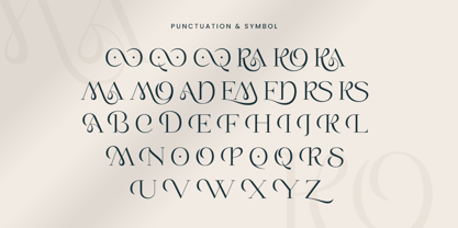 Maroon Font Poster 7
