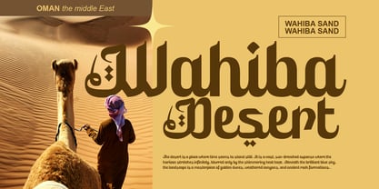 Ruhia Arabic Font Poster 4