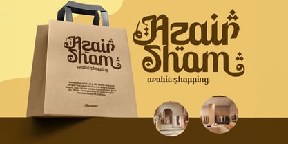 Ruhia Arabic Font Poster 5
