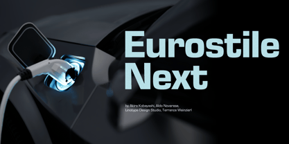 Eurostile Next Font Poster 1
