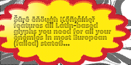 Kontainer Font Poster 4