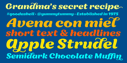 Chaparrita Font Poster 2