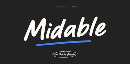 Midable Font Poster 1