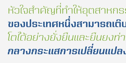Yuenyong Loopless Font Poster 2