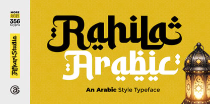 Rahila Arabic Font Poster 1