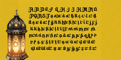 Rahila Arabic Font Poster 4