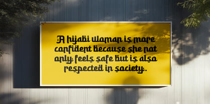 Rahila Arabic Font Poster 5