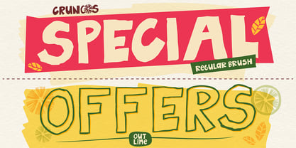 Cruncos Font Poster 5