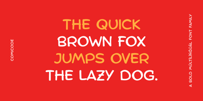 Comicode Font Poster 12