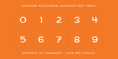 Comicode Font Poster 10