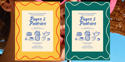 Tomato Balance Font Poster 4