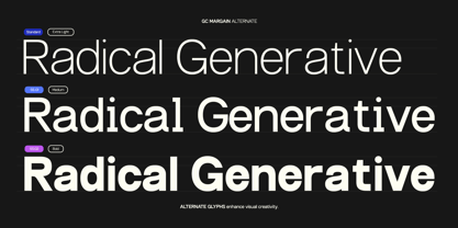 GC Margain Font Poster 8