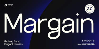 GC Margain Font Poster 1