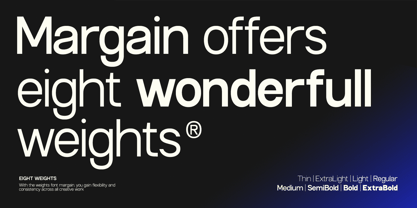GC Margain Font Poster 2