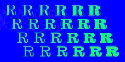 Reckham Font Poster 2