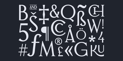 Gyroscope Font Poster 2