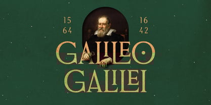 Gyroscope Font Poster 3