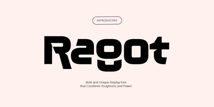 Ragot Font Poster 1