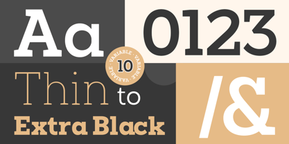 North Rock Font Poster 8