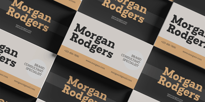 North Rock Font Poster 3